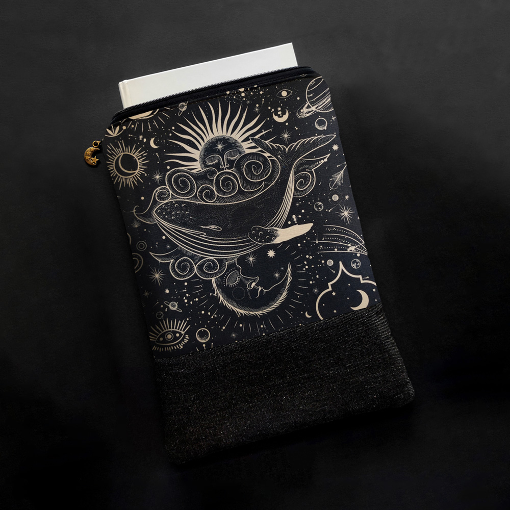 Whale, Sun and Moon book sleeve